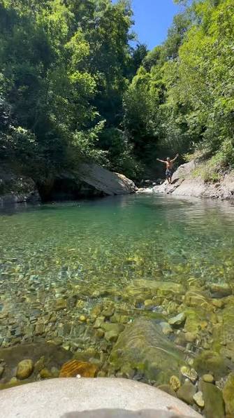 Vasque de baignade du fiume