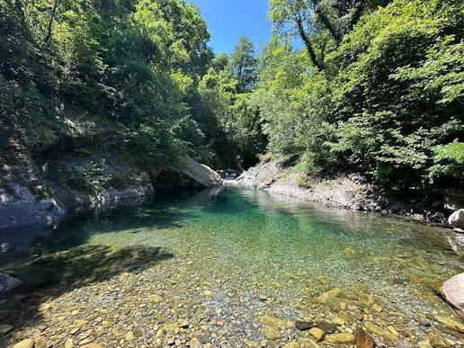 Sentier et fiume