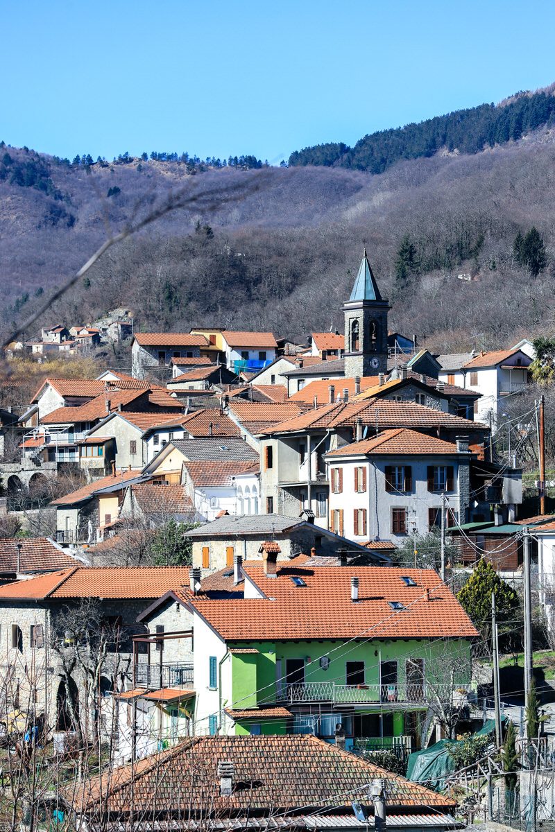 Toits du village de Guinadi